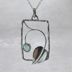 Silver Leaf necklace