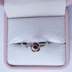 Pink Flower Ring