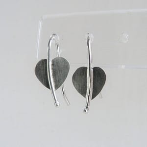 Sterling Silver Heart Earrings