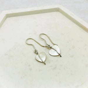 Sterling Silver Heart Earrings