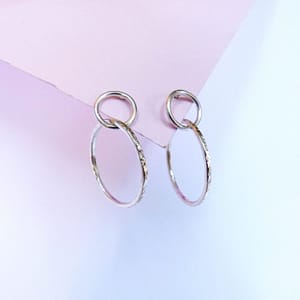 Textured Loop Earrings